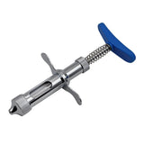 5cc Double Needle Chicken Pox Vaccine Thorn Immunization Special Syringe Chicken Continuous Syringe Inoculator Stainless Steel