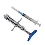 5cc Double Needle Chicken Pox Vaccine Thorn Immunization Special Syringe Chicken Continuous Syringe Inoculator Stainless Steel