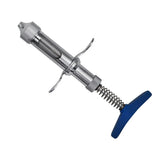 5cc Double Needle Chicken Pox Vaccine Thorn Immunization Special Syringe Chicken Continuous Syringe Inoculator Stainless Steel