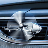 Air Freshener Mini Alloy Car Fragrance hine Relieve Stress Rotating Helicopter Aroma Diffuser for Vehicle Home Office Use
