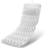 3D Air Mesh Anti-Skidding Spa Mat Suction Cups Full Body Bath Cushion With Pillow