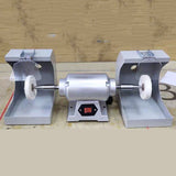 550W Dental with double puff wheel and polishing wax for dental laboratory polisher