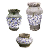 Resin Plant Vase Holder - Gift & Decoration For Balcony, Living Room, Outdoor Shelf