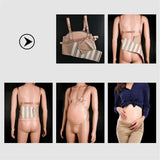 S/M/L Enhanced Fake Pregnancy Belly Liquid Silicone Lifelike Artificial Pregnant Tummy Suitable Male Female Actors Performance