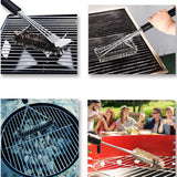 1PC BBQ Grill Brush grill net cleaner mesh stainless brush Barbecue Cleaning Tools