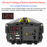 High-Power Pure Sine Wave Voltage Converter - DC 12V to 220V for Car and Home. Peak Powers: 8000W, 6000W, 4000W, 3000W. Solar Inverter
