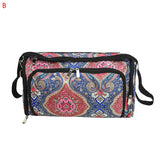 Yarn Storage Bag Knitting Tote Bag Square Bag Yarn Women Organizer Bags  Crochet Hooks Knitting Needles Storage Bag