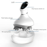 Electric Head Anti Stress Whole Body Massage Instrument Intelligent LCD Waterproof Rechargeable Vibrating Massager
