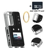 2K High-definition Outdoor Lighting Fishing Sports Camera Motorcycle Riding Waterproof Back Clip Recorder