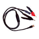 YR1030 YR1035 Internal Resistance Testing Strengthened Clip 18650 26650 32650 Battery Enhanced Kein Clamp