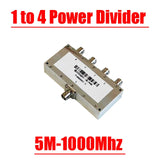 5M-1000Mhz BNC RF Divider 1 TO 2/4 Combiner Power Splitter UHF VHF FM Transmitter SDR LORA Ham Radio Amplifier 868m 900M