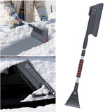 3 In 1 Car Shovel with Foam Handle Retractable Snow Remover Front Windshield Ice Scraping Defrost Broom Auto Cleaner Tool