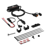 Waterproof Motorcycle 18W Single Fast SAE To USB Charger 12-24V QC3.0 Quick Charge 3.0 Built-in Smart Chip