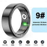 Men Titanium Steel Shell Health Monitoring 3ATM Waterproof 100+ Sport Modes Smartring Women 2024 New Smart Ring Gift