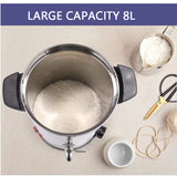 8 Liter Large Capacity Candle Making Electric Melter Set All In One Wax Melting Pot