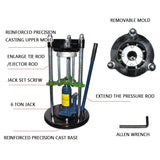 Portable car air conditioning pipe jack crimping hine small electric hydraulic beer hose lock