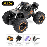 1:18 4wd 2.4G 1080p Hd Camera Remote Control Off-road Vehicle Simulation Alloy Car Model Toy Gift