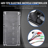 48V-72V Bike 3000W Sine Wave Intelligent Motor Speed Controller Electric Bicycle Accessories