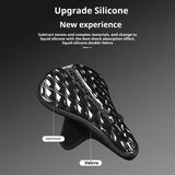 Saddle Silicone Soft Bicycle Seat Cover MTB Road Thickened Pad Outdoor Mountain Bike Cushion Cycg Accessory