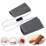 Leg Massager Hot Compress 3 Strength Compression Knee Thigh Lower Heating Calf Leg Pain Relief Massage Machine EU/US 110-240
