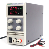 KPS602D Adjustable High Precision Double LED Display Switch DC Power Supply Protection Function 60V2A 110V-230V 0.1V/0.01A EU