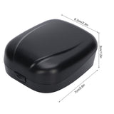 Case Waterproof Drop Resistance Hearing Aid Storage Box Portable Black White
