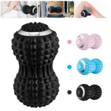 Electric Massage Peanut Gym Yoga Roller Vibrating Lacrosse Ball Muscle Pain Relief Deep Tissue Massager Rechargeable 4speed