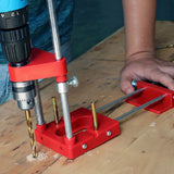 Carpentry Drill Locator Holder Boring hinery Wood Accurate Bench Drilg Woodworking Tools