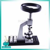 65mm Ultra Width Vise New 5700 Case Aluminum Alloy Table Base Tool Back Opener with 6 Rlx Watch Dies