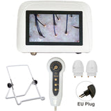 NEW 50X/200X HD Digital Microscope Hair Follicle Detector Scalp Diagnostic Machine 5 Inch Rechargeable LCD Skin Analysis Scanner