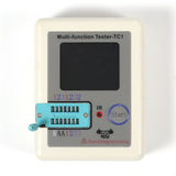 High speed transistor tester LCR-TC1 for testing two transistors ESR full-color screen graphic display finished products