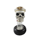 Skull Head Decoration Cartoon Appearance Widely Used Ornament Doll Car Interior Jewelry Halloween Gift
