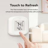 Tuya Smart WiFi/Zigbee LCD Temperature and Humidity Sensor Wireless Detector Intelligent Linkage Support Alexa Google Home