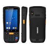 HS001 IP67 Waterproof Red Handheld Keypad PDAS 4 inch 1D/2D QR 4G LTE Smartphone Barcode Scanner Android Rug PDA