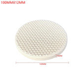 Round Square Ceramic Honeycomb Soldering Board Jewelry Heating Paint Printing Drying Tool Plate Jewelry Processing Making Tool