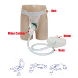 Male Senior Urine Receiver Paralyzed Incontinence Post-operative Patients Urinal Toilet Emergency Closestool Supplies 1500ML
