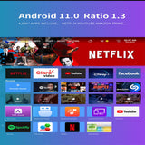Newest Android 11 Video Support 1080P WiFi 5G BT5.0 LED Portable Smart Mini Home Projector with Battery K1 Projectors