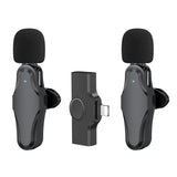 K35 Pro Microphone Wireless Lavalier Noise Reduction Microphone 3.5mm AUX for Megaphones Amplifier Speaker Computer Mobile Phone