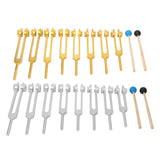 Sound Healing Tuning Fork Ergonomic Tuning Fork Aluminum Alloy 136.1Hz 126.22Hz for Home