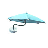 Compact Screen Phone Shade Portable Anti-uv Sun Umbrella Mobile Phones with Car for Outdoor