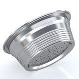 2X Coffee Filters Stainless Steel Refillable Coffee Capsule Cup Pods Holder Filter Set For Lavazza A Modo Mio Jolie