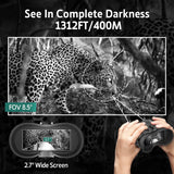 Digital Night Vision Goggles Infrared Night View Camera 1080P Video Built-in Battery for Outdoor Night Vision Hunting Device