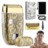 RESUXI 961/962 Oil Head Carving Trimmer Men's Vintage Bald Hair Clipper Suit Multi-function Electric Shaver Grooming Kit