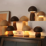 Tri color LED mushroom touch sensor, USB adjustable night light, portable head light with rechargeable battery