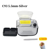CRUSHER 5.5/6.5mmFully Automatic Cigarette Rolg hine Electric Tobacco Roller Filg Maker DIY Pipe Smoking Accessories