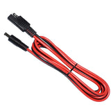 DIY 14AWG 150CM Plug to DC5521 Female Cable with SAE Polarity Reverse DC7955 Adapter for Automotive Motorcycles Solar Panel