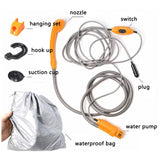 Electric 12V RV Accessories Pet Bath Portable Car Wash Artifact Outdoor Camping Shower Set