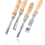 12Pcs Wooden Tools Graver Knife Set Woodworking Carving Chisel Kit Woodworking Knife Woodworking Professional Lathe Gouges Tools