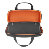 Hard Case for Xtreme 3 Portable Bluetooth Speaker Travel Carrying Storage Holder with Zipper Pocket (Black+Orange)