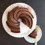 3X 9-Inch Non-Stick Fluted Round Specialty And Novelty Cake Pan
